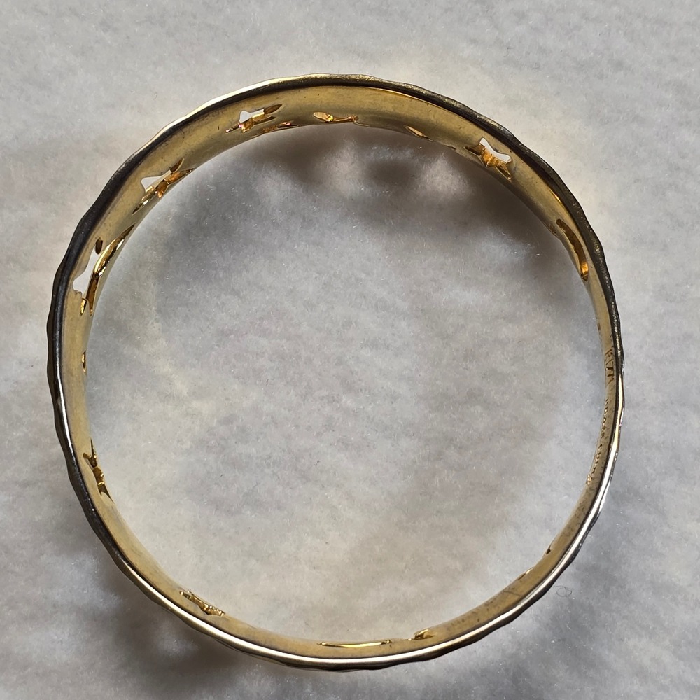 Andy Warhol RLM Bracelet So Many Stars Robert Lee Morris Gold Tone Celestial - Picture 15 of 16